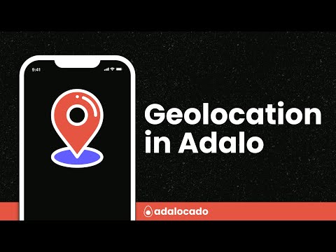How do you use geolocation in Adalo? video thumbnail