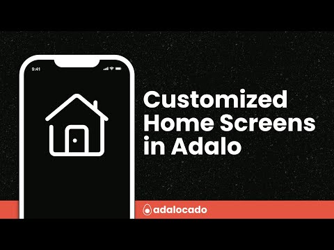 How do you customize home screens by user? video thumbnail